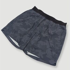 Rhone Mako Tech Shorts Mens XL 7" Inseam Lined Charcoal Camo Athletic Running